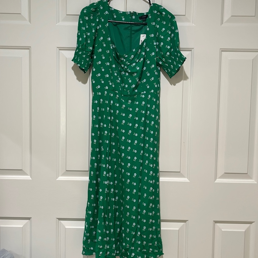 Nwt J Crew midi dress